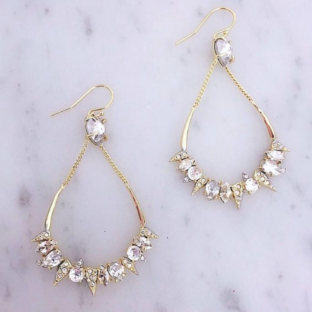 Alexis Bittar Mosaic Futurist Chandelier Earrings - Picture 16 of 16